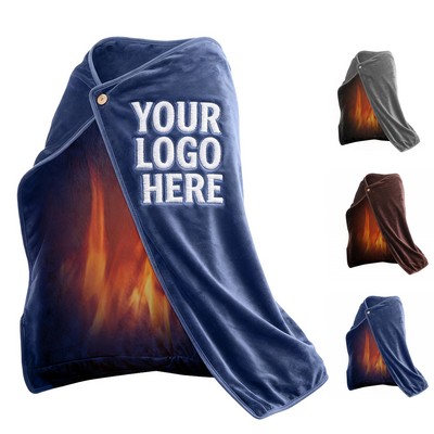 Portable USB Heated Shawl Electric Blanket