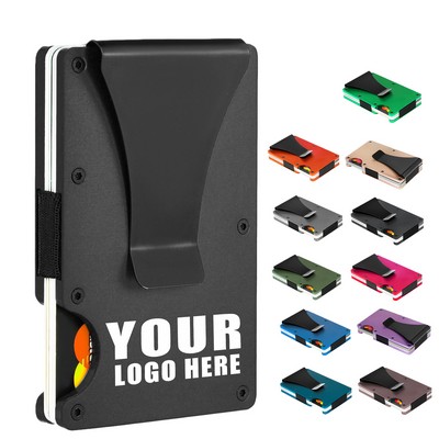 Slim Aluminum Alloy Card Holder Wallet