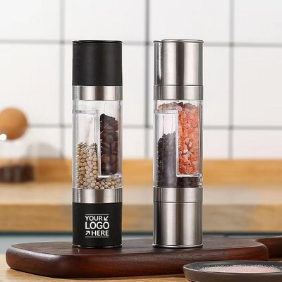 Double-Ended Manual Pepper Grinder