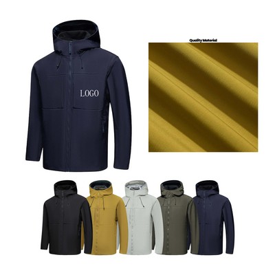Hooded Windproof Waterproof Jacket