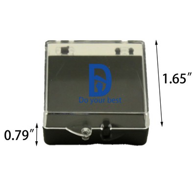 Clear Plastic Sponge Storage Box