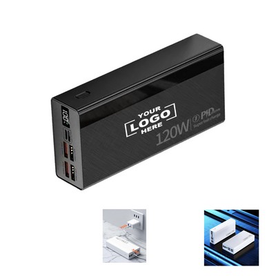 30,000mAh High-Capacity Power Bank