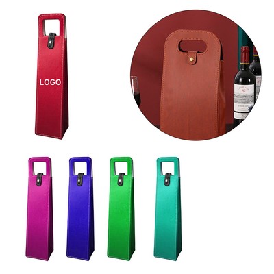 Reusable & Elegant Single Bottle Tote