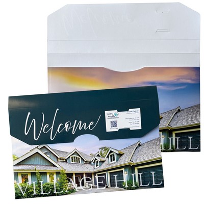 Legal Size Portfolio with Closure Notch Printed Full Color