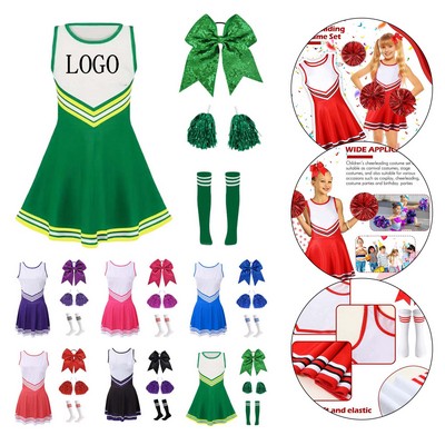 Student Cheerleading Performance Costume Set