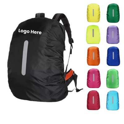 35L Backpack Waterproof Rain Cover with Reflective Strip