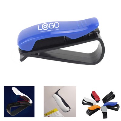 ABS Car Sun Visor Sunglasses Clip