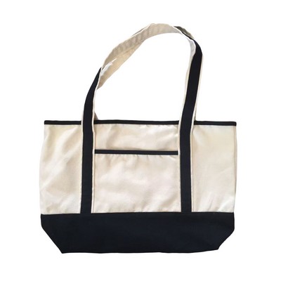 Large Cotton Canvas Tote