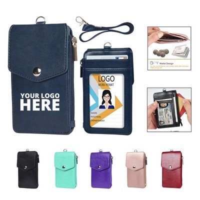 ID Badge Holder w/Lanyard