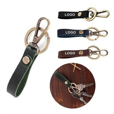 Leather Keychain
