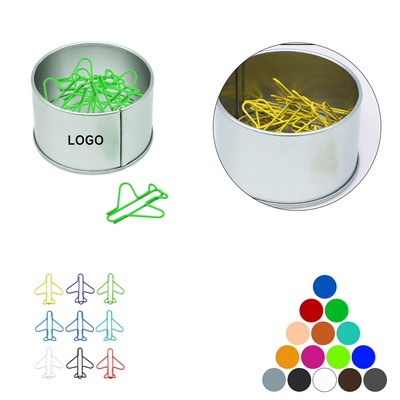 Airplane Shape Paper Clips