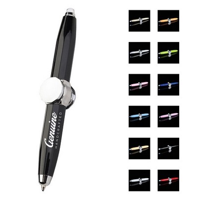 Lighting Spinning Ballpoint Pen