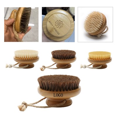 Eco-Friendly Bamboo Bath Scrub Brush