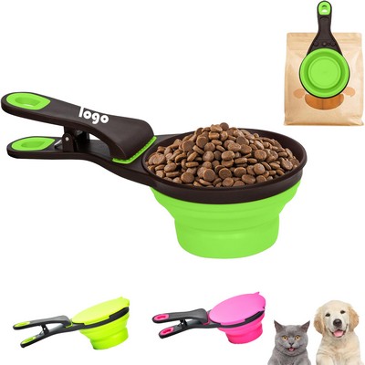 Collapsible Dog Food Scoop