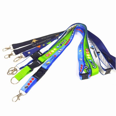 Custom detachable ID lanyard