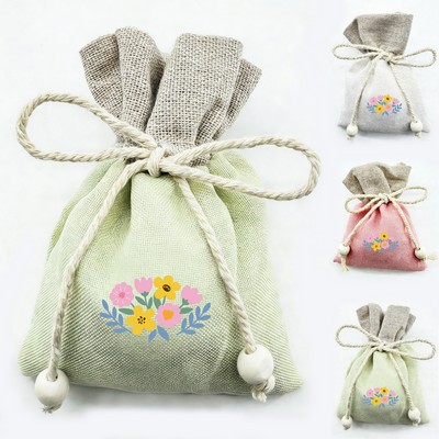 Linen Gardenia Fragrance Sachet