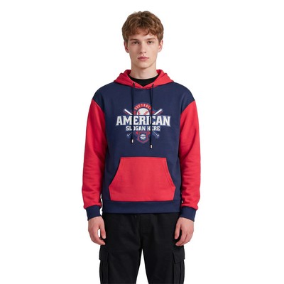 Custom Unisex Dye Sublimated Hoodie – Composite Cotton Full-Color Sweatshirt