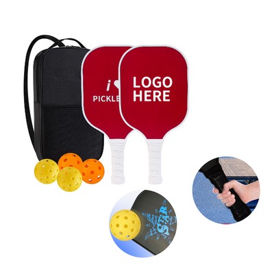 Personalized Wooden Pickleball Kit
