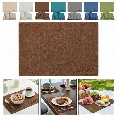 Luxury Linen Table Placemats