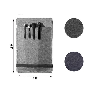 Notebook Cover with Pen Holder