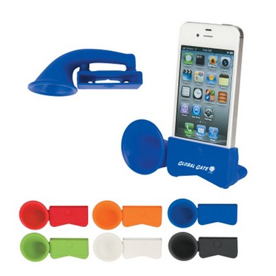 Portable Silicone Horn Phone Stand