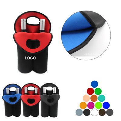 Insulated Wine Beer Tote Cooler (25oz Capacity)