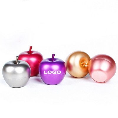 Apple Shaped Decorative Tin Can