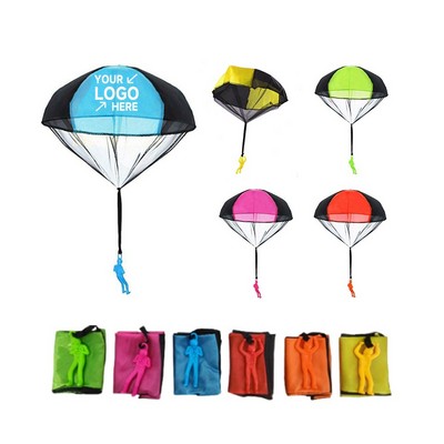 Hand Throw Soldier Parachute Toy