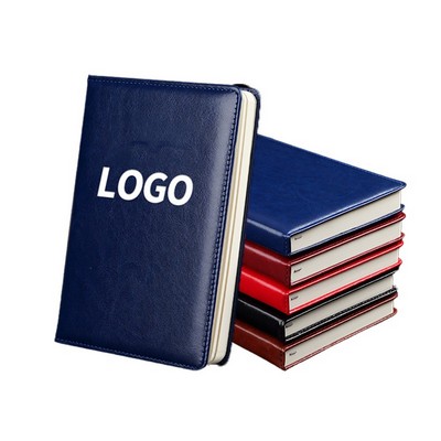 Thick Pu Leather A6 Notebook Hardcover Journal Office Supply