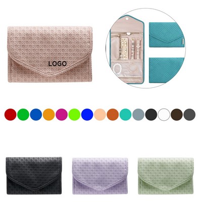 Foldable Jewelry Roll Organizer
