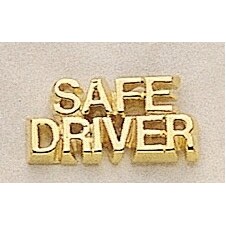 Safe Driver Marken Design Cast Lapel Pin (Up to 3/4")