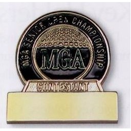 Contestant Badge Lapel Clip