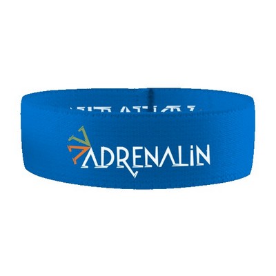 3/4" wide x 7" long Dye-Sublimated Stretchy Elastic Bracelet