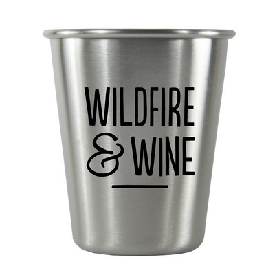 12 Oz. Stainless Steel Pint Glass Cup