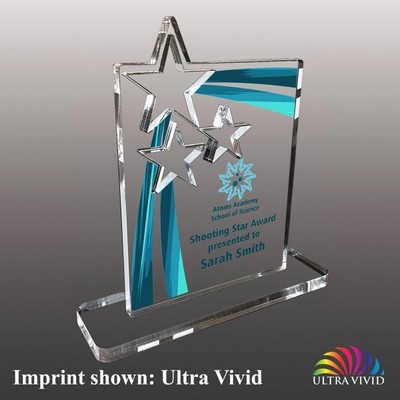 Acrylic Star Award - Ultra Vivid Color