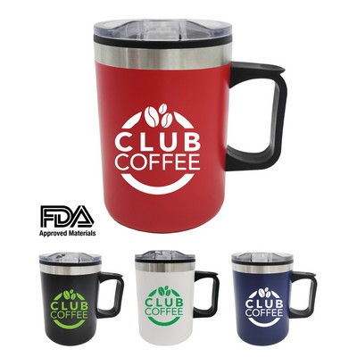 14oz Double Wall Stainless Steel Tumbler Insulated Travel Mug