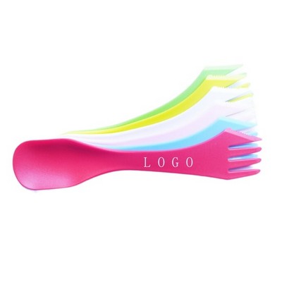 Plastic 3 In 1 Spork