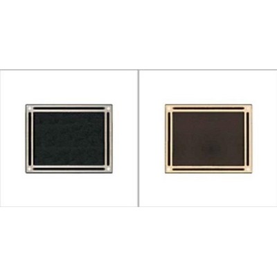 3" X 9" Quick Turn Cast Aluminum Bench Plaque