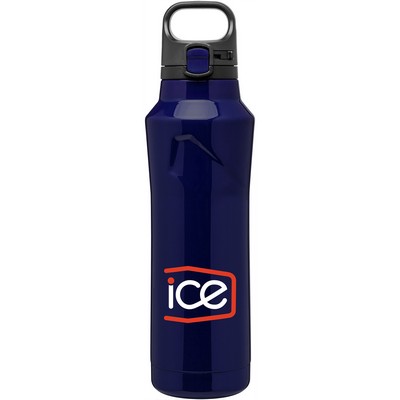 20.9 oz h2go Houston (Blue)