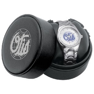 Round Deluxe Leatherette Box