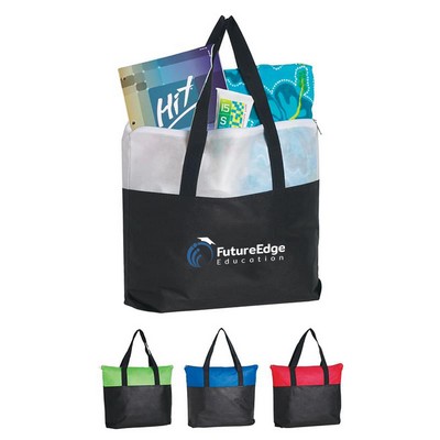 Non-woven Tote Bag with Zipper