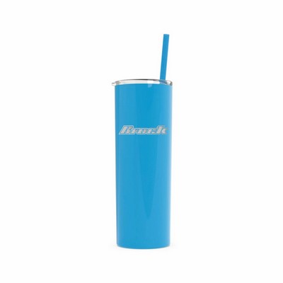 20 Oz. Maars Aqua Skinny Steel Tumbler
