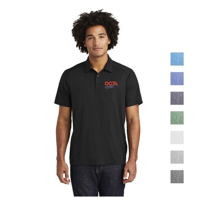 Sport-Tek PosiCharge Tri-Blend Wicking Embroidered Polo