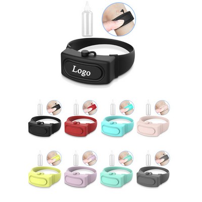 Portable Hand Sanitizer Silicone Split Wristband