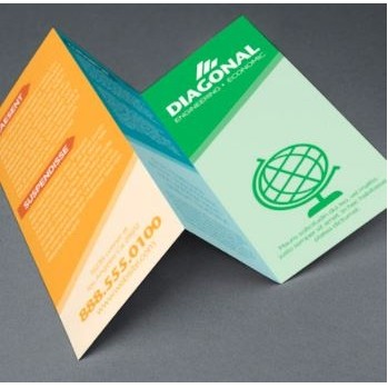 9" x 12" - Full Color Flyers -100# Gloss Cover -Aqueous Coating