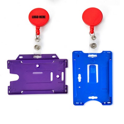 Retractable Badge Holder w/Reel