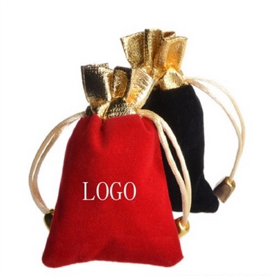 Flannel Drawstring Coin Purse