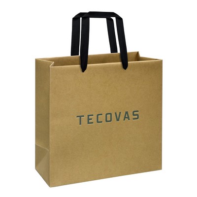 Natural Kraft Euro-Tote Bag (10''x4.75''x13'') *TARIFF ITEM - CALL OR EMAIL FOR CURRENT PRICE*