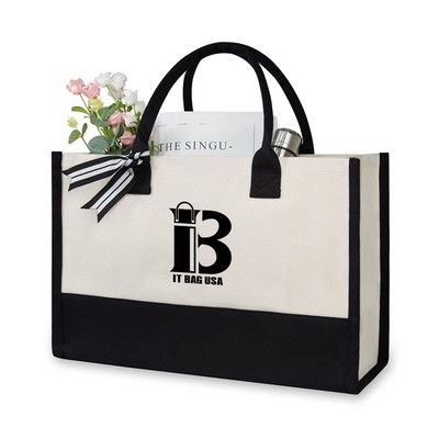 Personalized Canvas Beach Bag Personalized Canvas Beach Bag Personalized Canvas Beach Bag