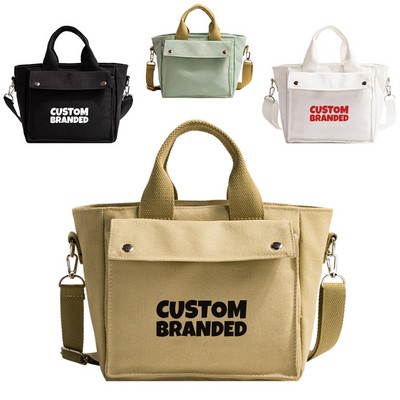 Urban Canvas Tote Bag W/Shoulder Strap